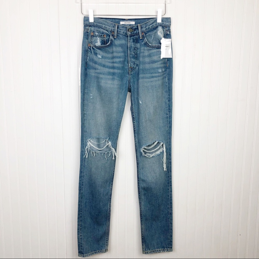 GRLFRND Karolina Distressed Jeans - Picture 4 of 8